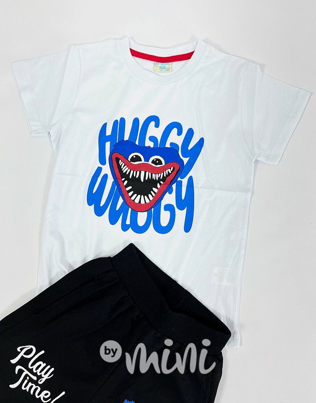 Huggy Wuggy triko bílé