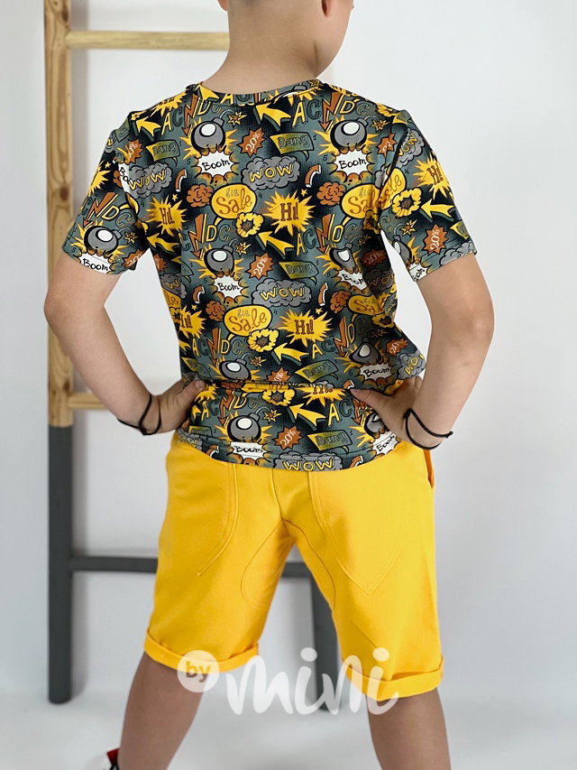 Yellow shorts