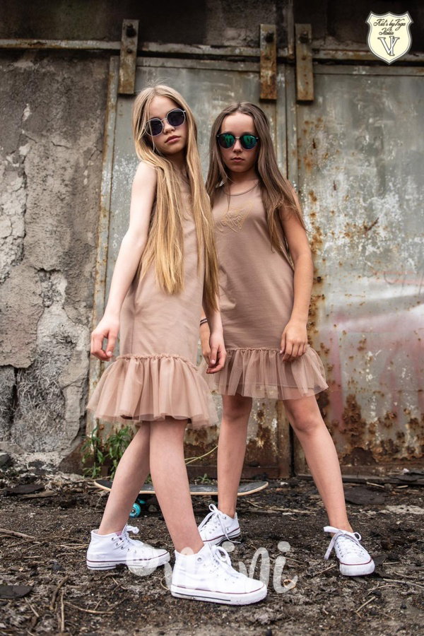 Voga tunika s tylem beige