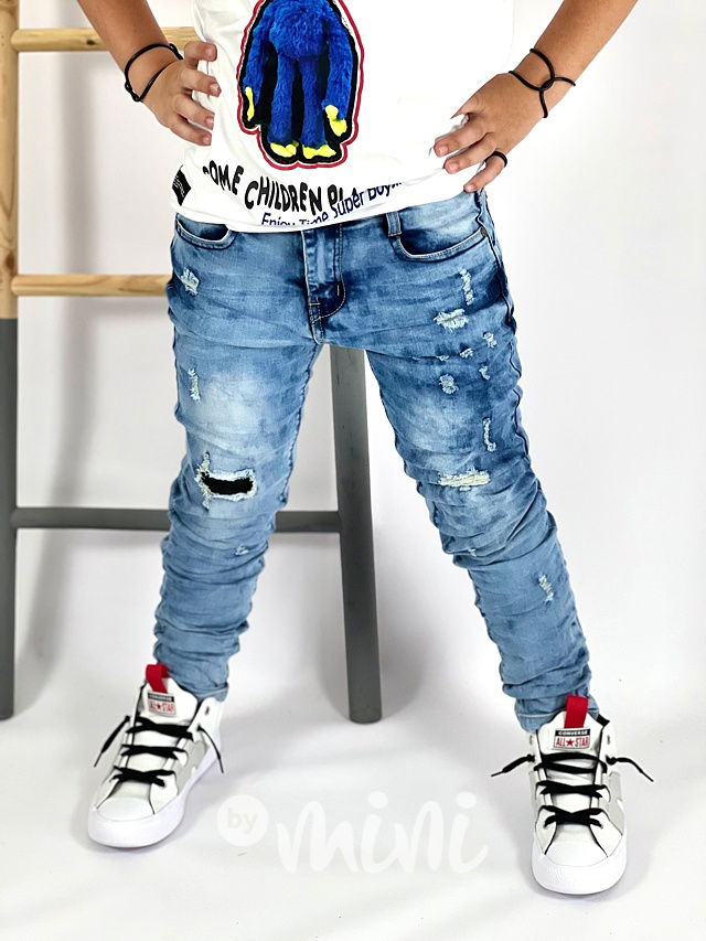 Fasion ripped jeansy