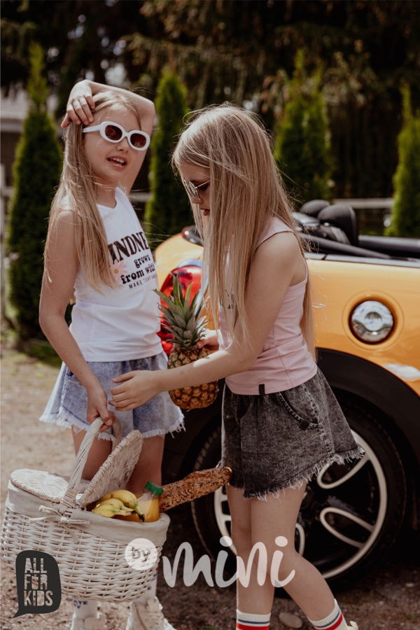 Letní jeans kraťasy dark