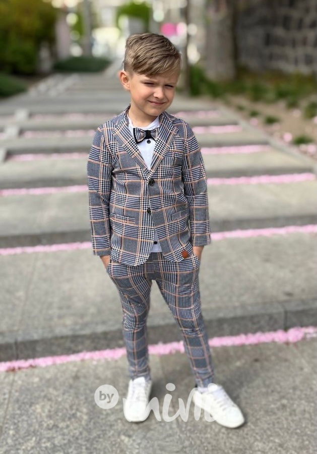 Elegant karo style kalhoty