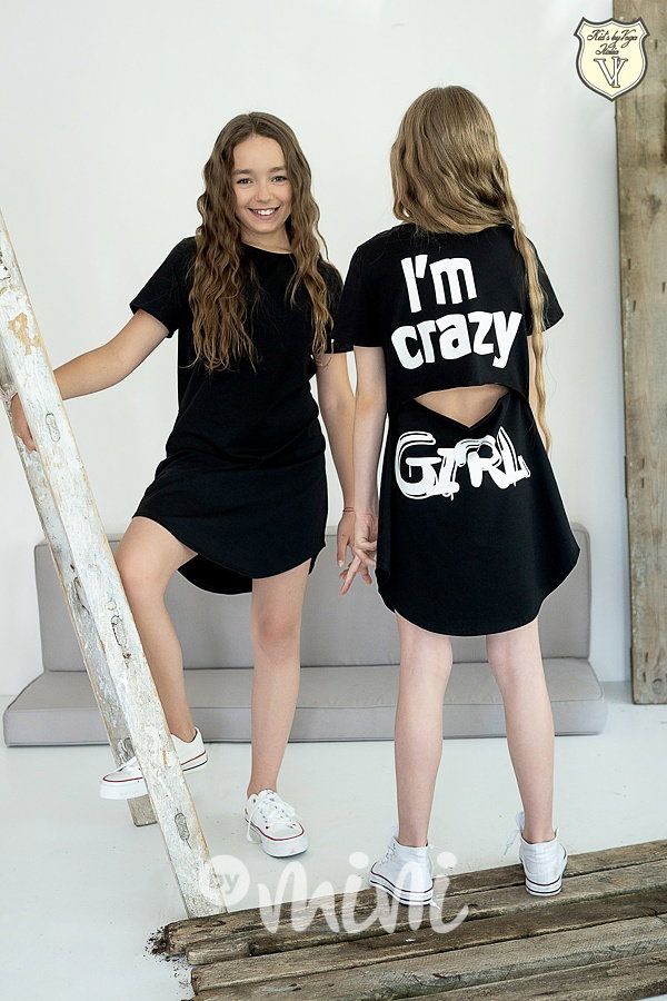 Voga letní šaty CRAZY black