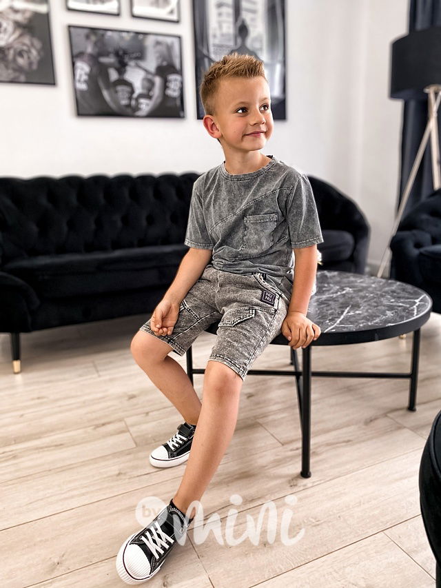 NUNU vintage black kraťasy