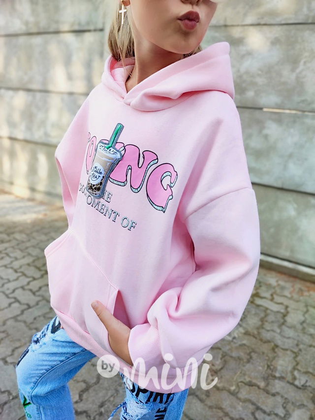 Flísová mikina YOUNG pink