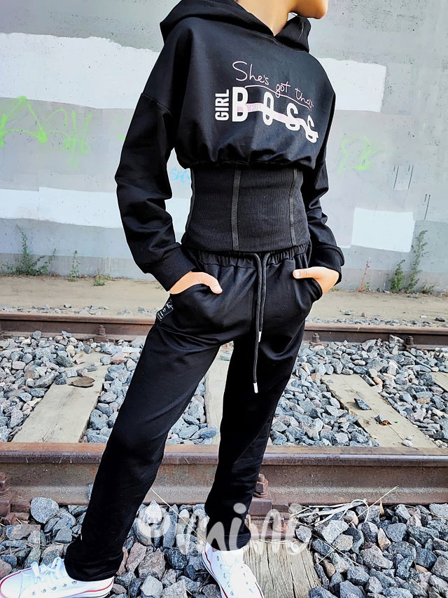 BOSS designová souprava black