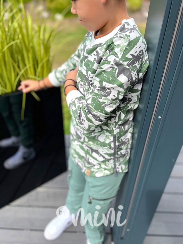 Shark mikina se zipy