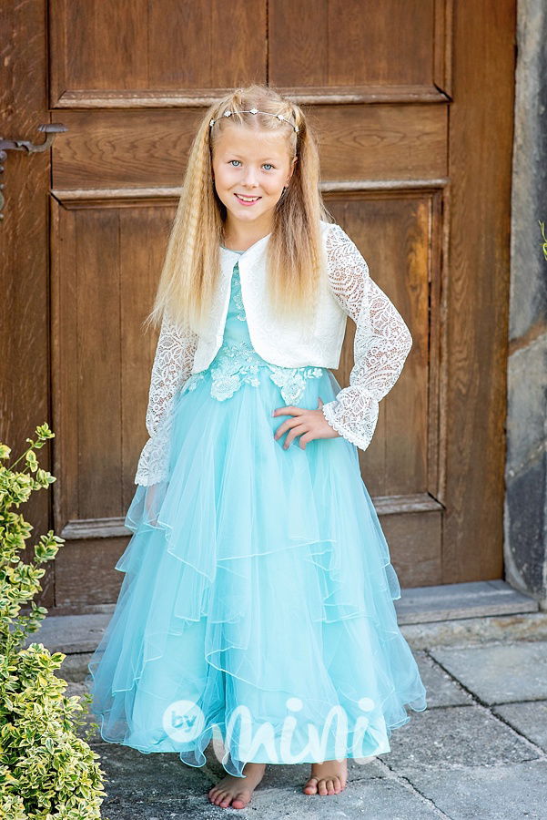 PREMIUM krajkové bolerko bílé