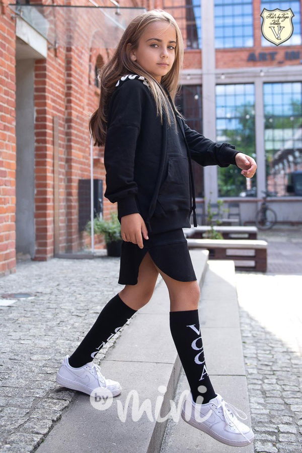 Voga 2v1 mikina + tunika black