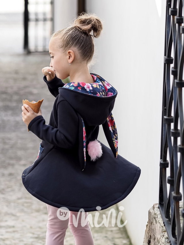 Bunny vyteplený mikčokabátek dark blue