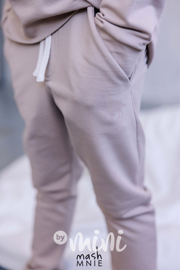 Mash Mnie WOLF jogger tepláky béžové