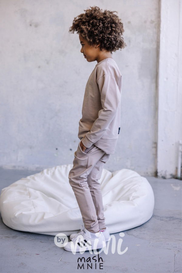 Mash Mnie mikina béžová s motivem