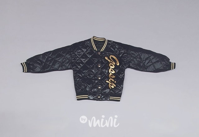 Gossip prošívaná přechodová bunda s flitry