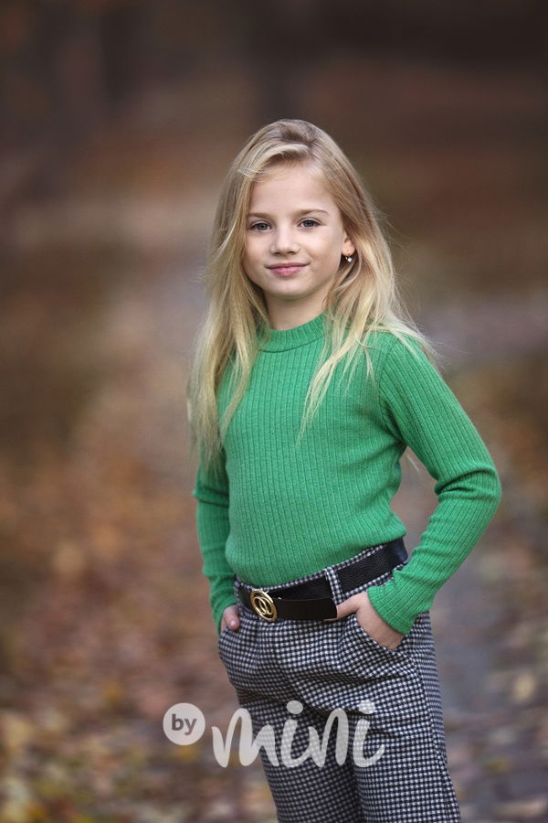 Svetříková blůzka zelená