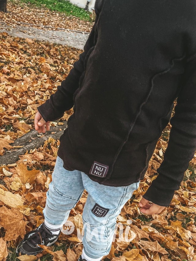 NUNU longsleeve triko černé