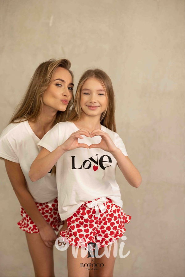 Mini me pyžamo LOVE