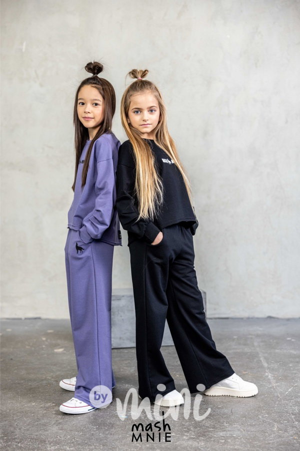 Mash Mnie oversize mikina + kalhoty černé
