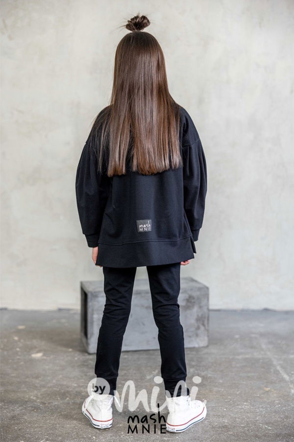 Mash Mnie mikina WOLF černá