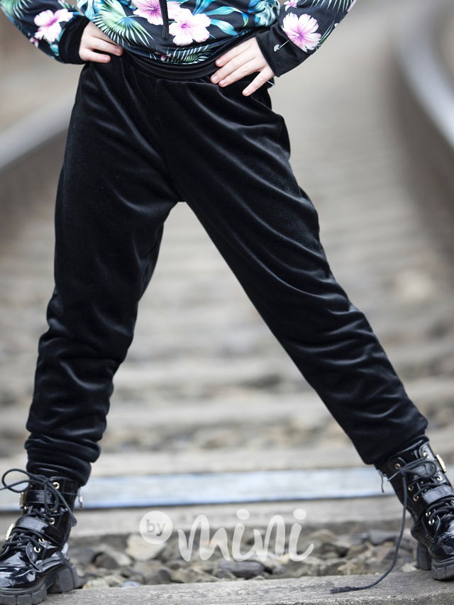 Flower soft velur souprava