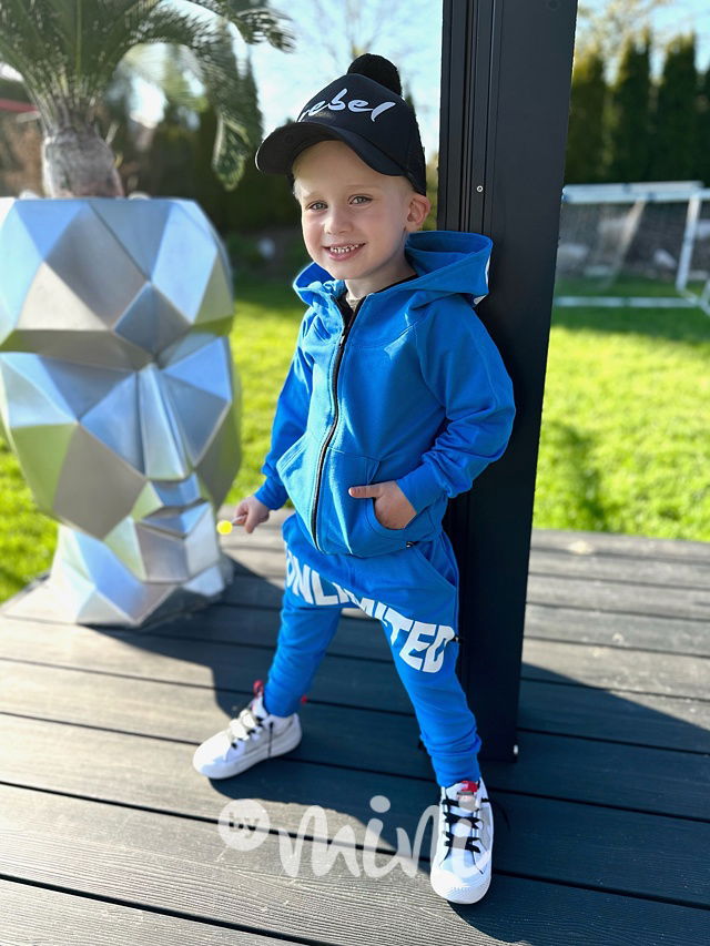 Unlimited modré baggy