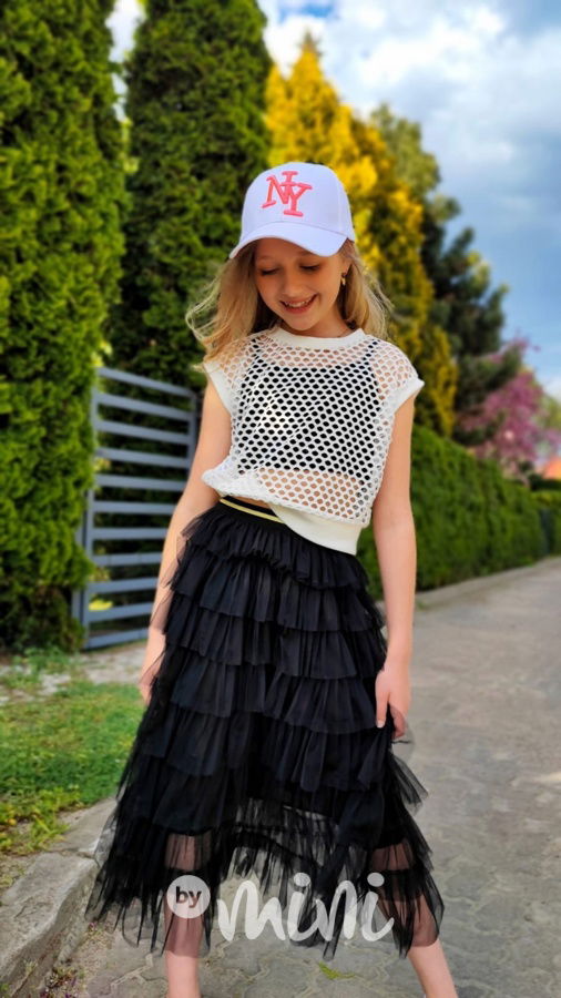 NY kšiltovka white/pink neon