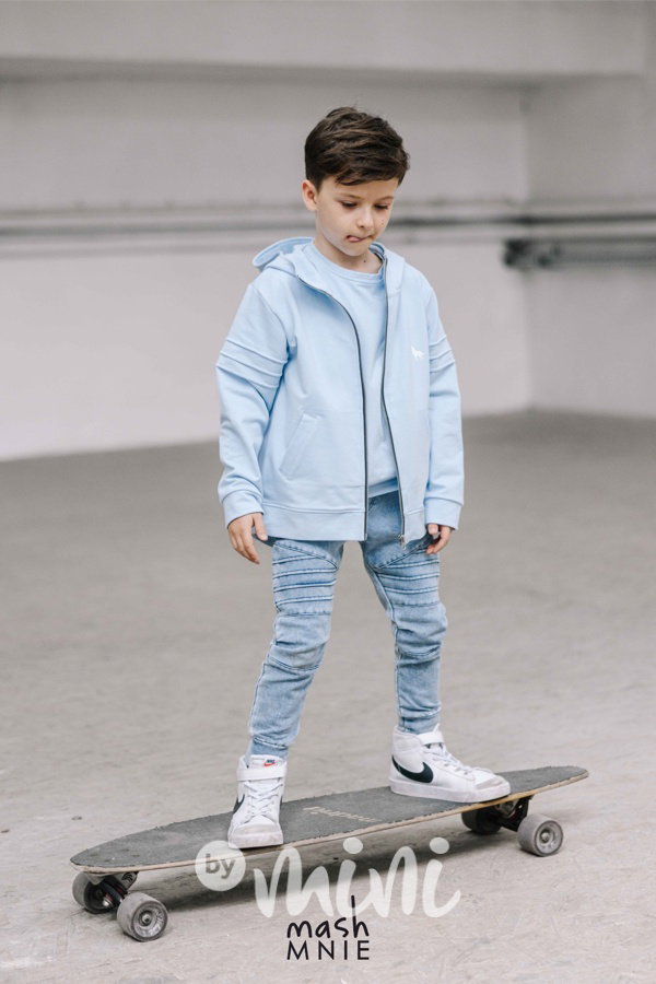 Mash Mnie biker jeans blue