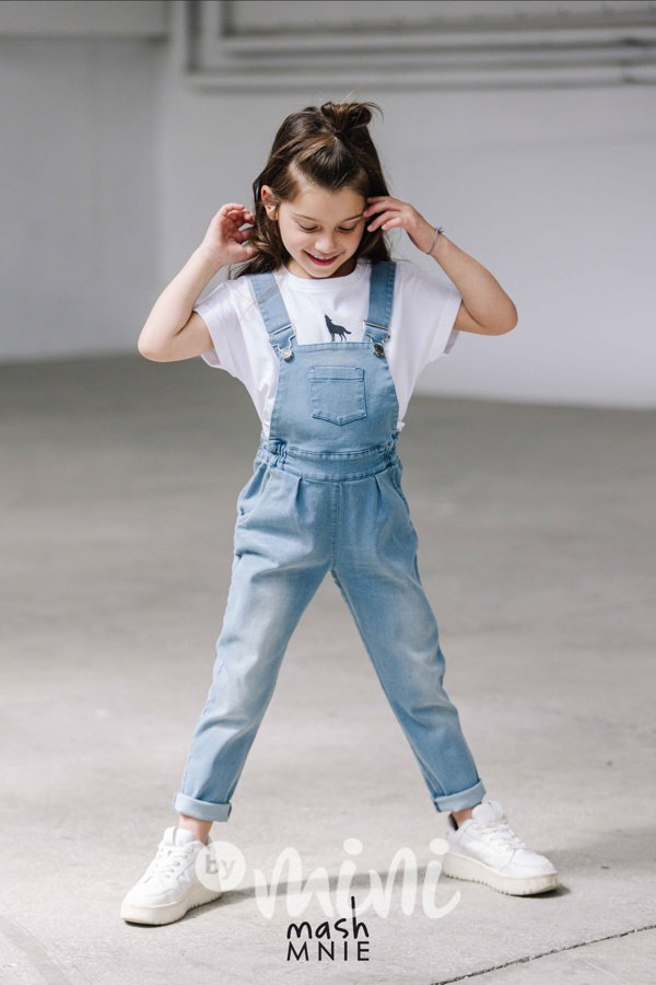 Mash Mnie jeans lacláče modré