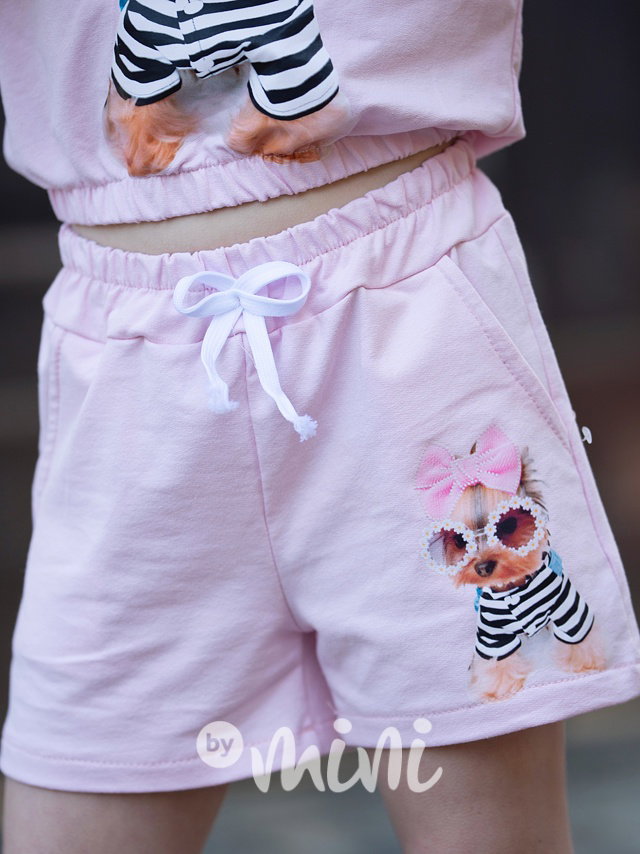 Fancy dog souprava pink
