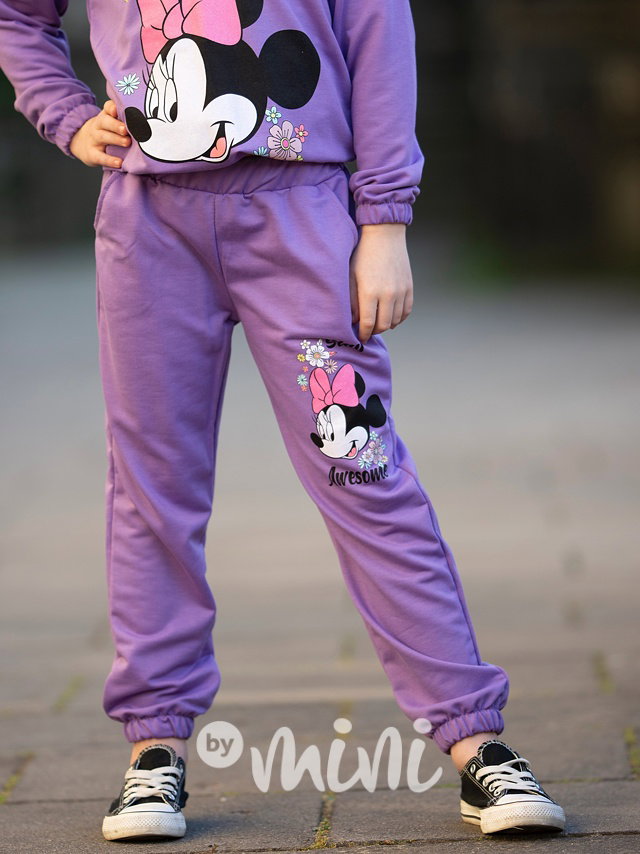 Minnie lila tepláková souprava