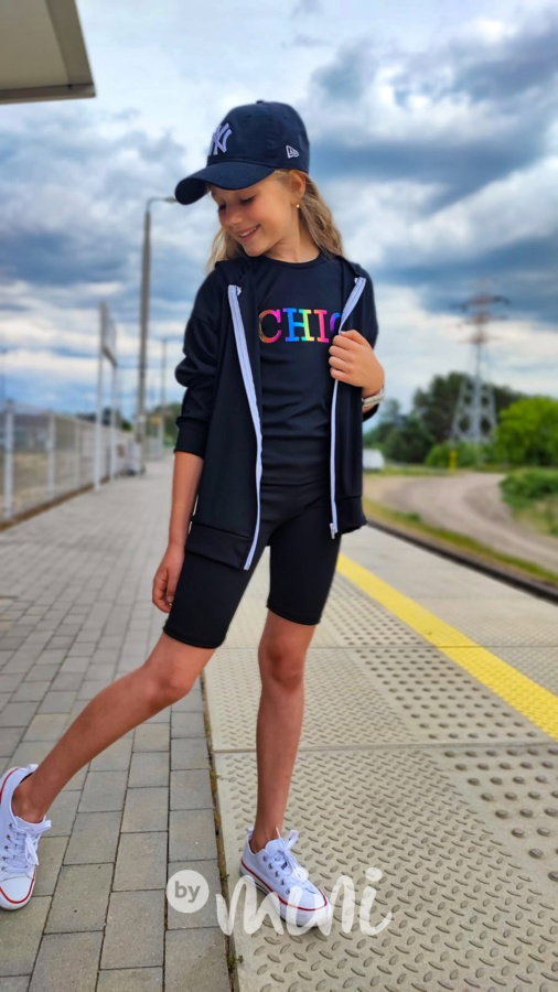 3-dílný CHIC komplet černý
