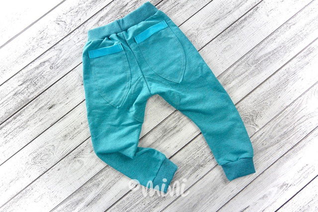 Chlapecké bavlněné tepláčky bymini