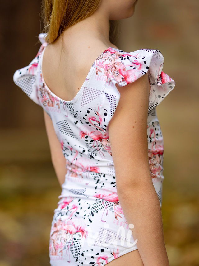 Lily Grey body Flamingo