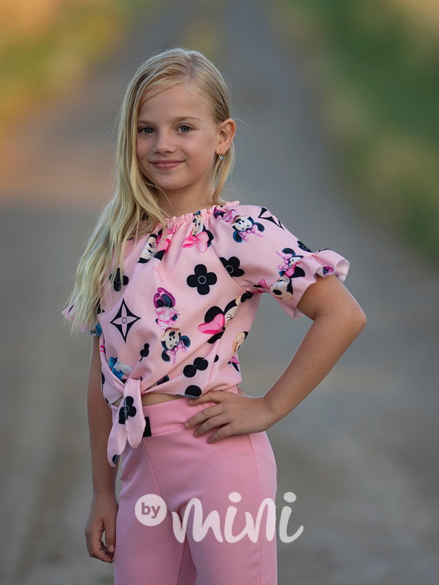 Minnie crop blůzka