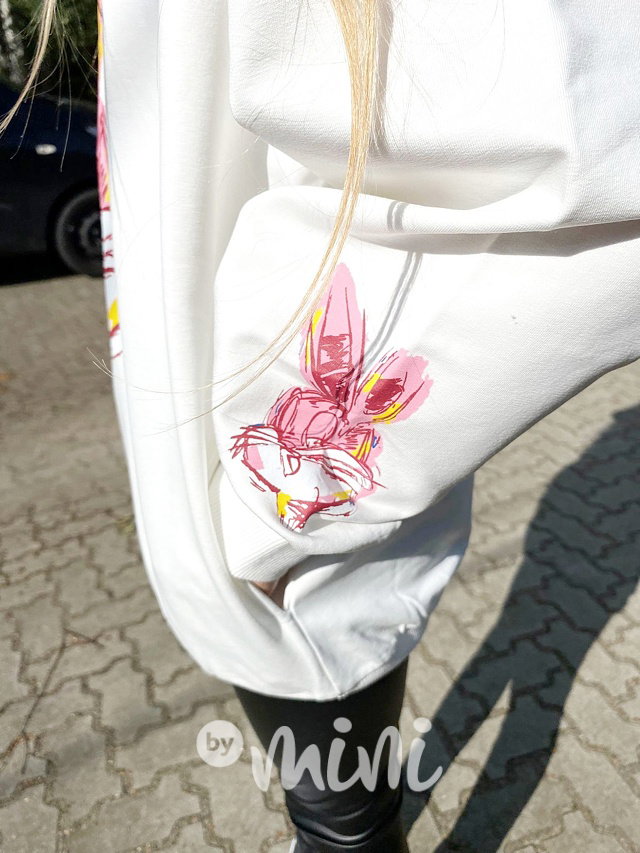 Bunny mikina off white
