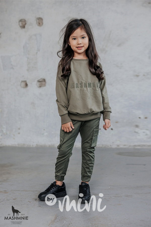 Mash Mnie cargo kalhoty khaki