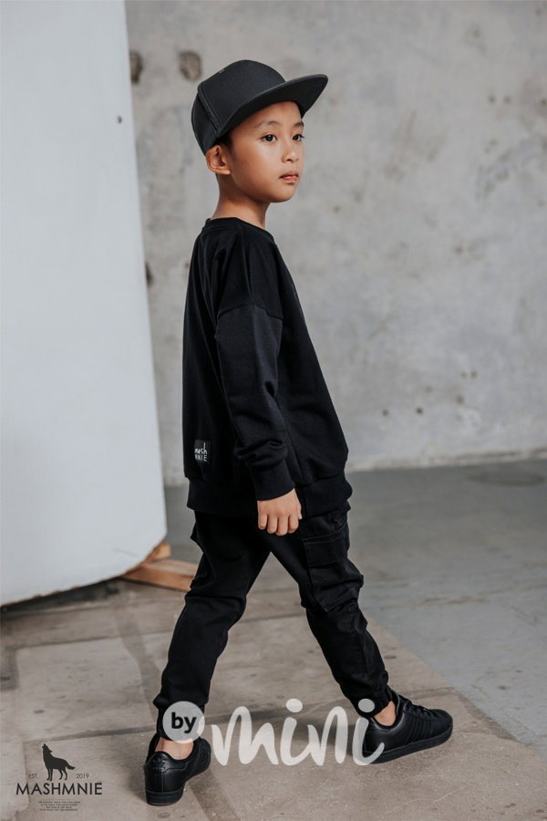 Mash Mnie cargo kalhoty black