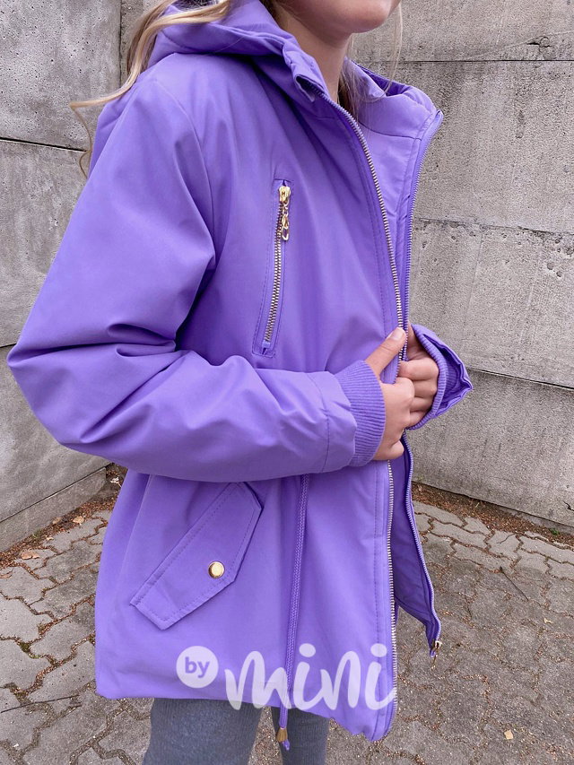 Lila podzimní parka