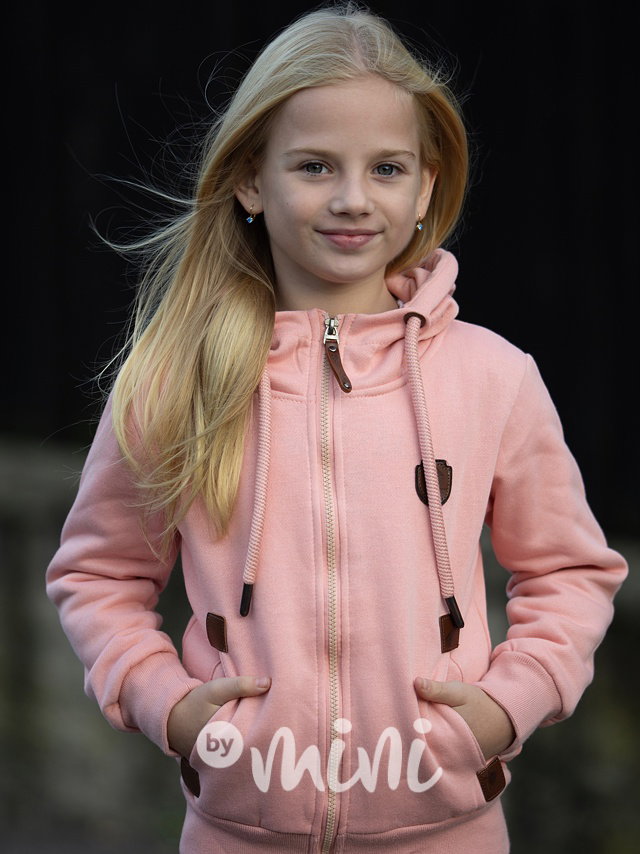 Teplá mikina pink