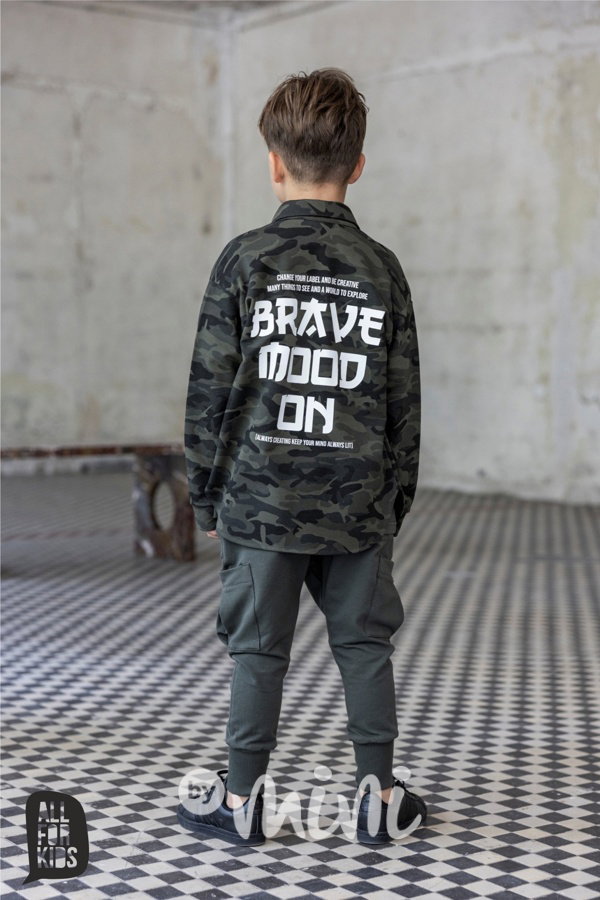 AFK bavlněná army košile