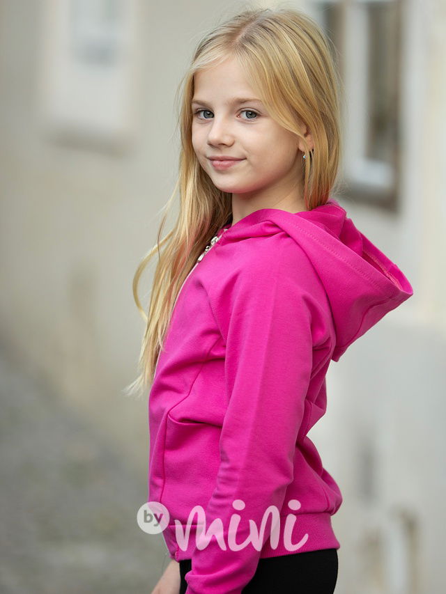 Růžová mikina FASHION