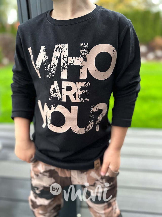 Who are you triko s dlouhým rukávem
