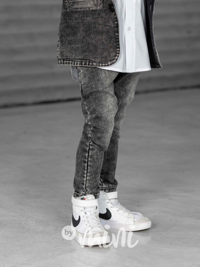 Mash Mnie denim kalhoty black