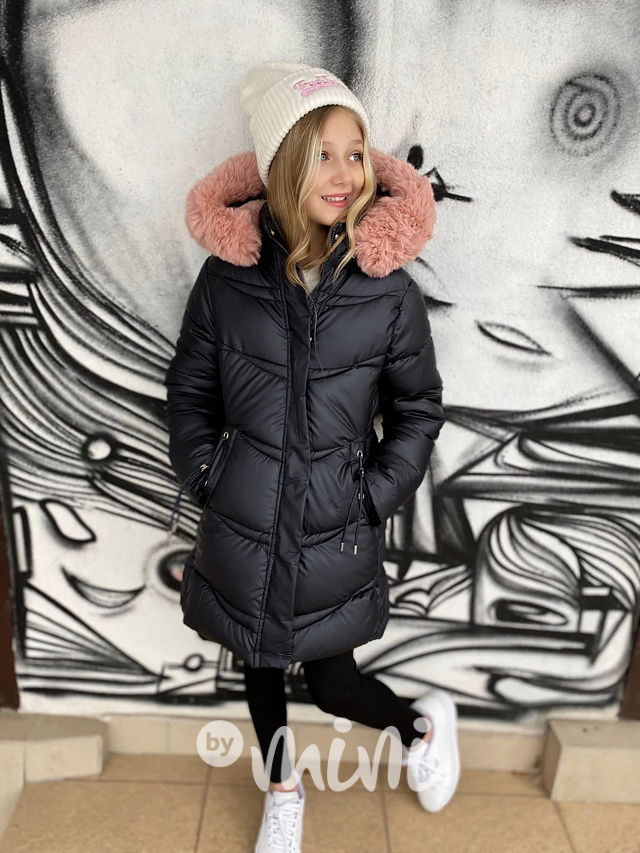Zimní kabát černý