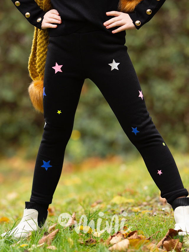 Thermo legíny stars černé