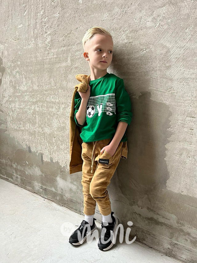 DESPACITO acid wash mustard tepláky