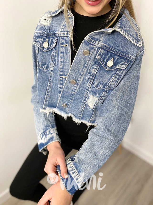 Ripped oversize jeans bunda