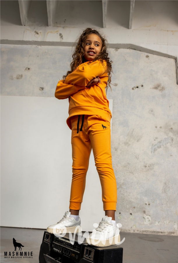 Mash Mnie logo mikina orange