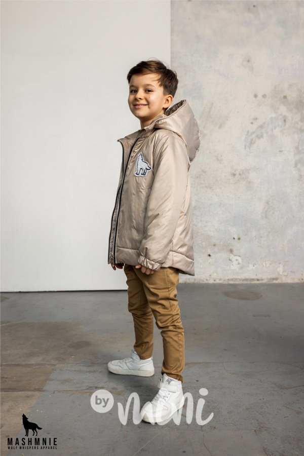 Mash Mnie jarní bunda WOLF beige