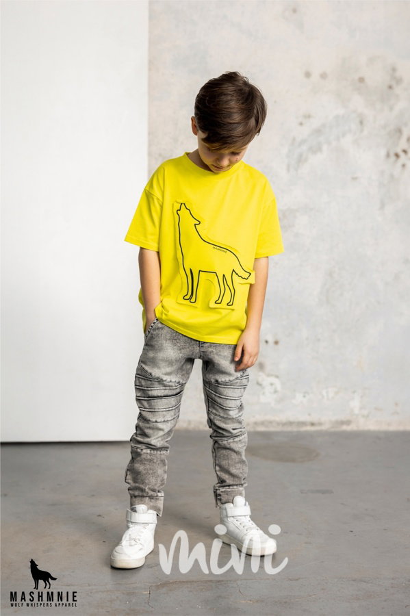 Mash Mnie WOLF triko lemon