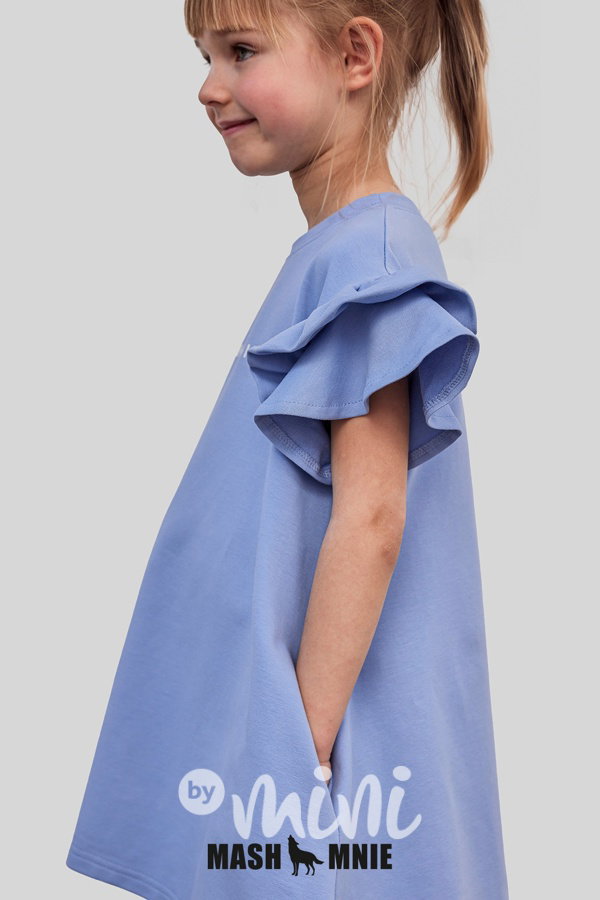 Mash Mnie summer šaty baby blue